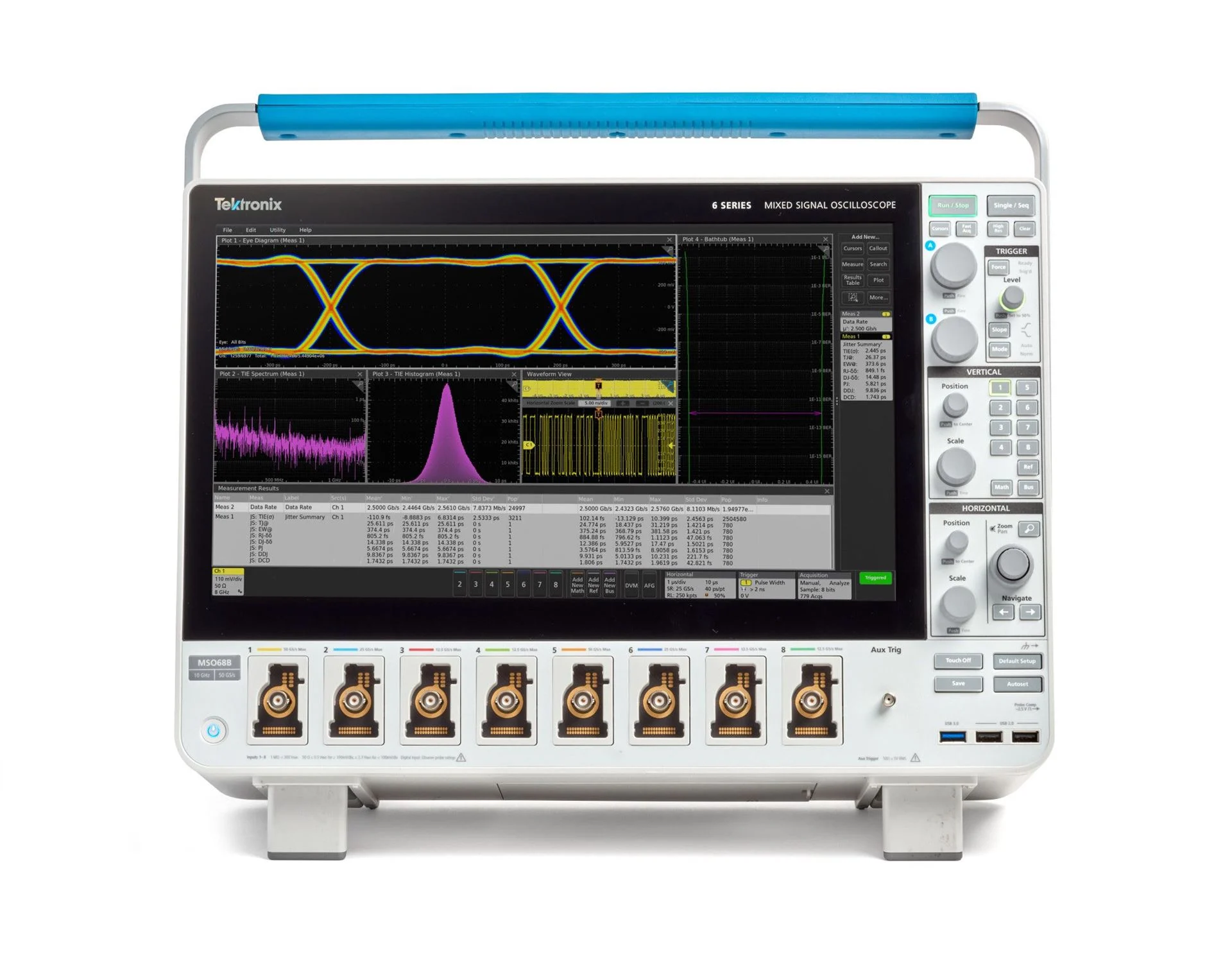泰克 Tektronix 全新MSO6B系列 混合信號示波器 泰克 Tektronix 全新MSO6B系列 混合信號示波器