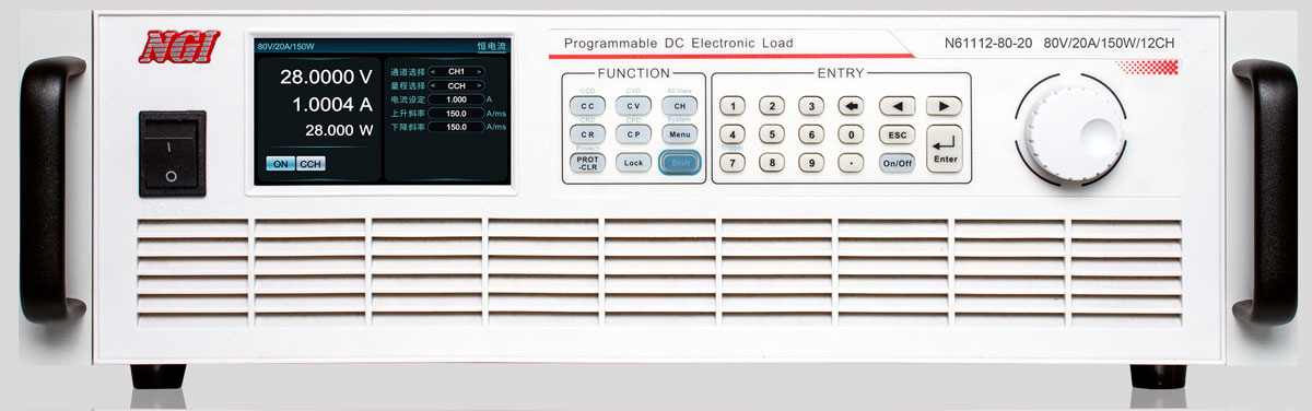 N61100 系列多通道高性能直流電子負載 N61100 系列多通道高性能直流電子負載